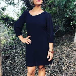 Heartsoul 3/4” sleeves Black Mini Dress-Medium.